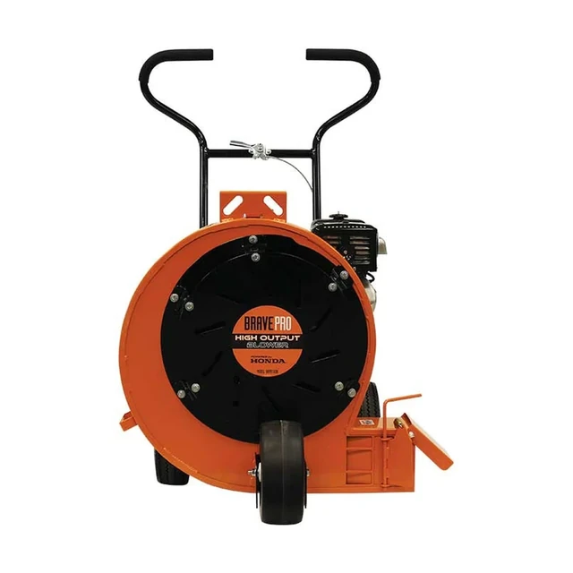 Brave BRPB160H walk-behind blower with a Honda GX270 engine mounted above the impeller housing
