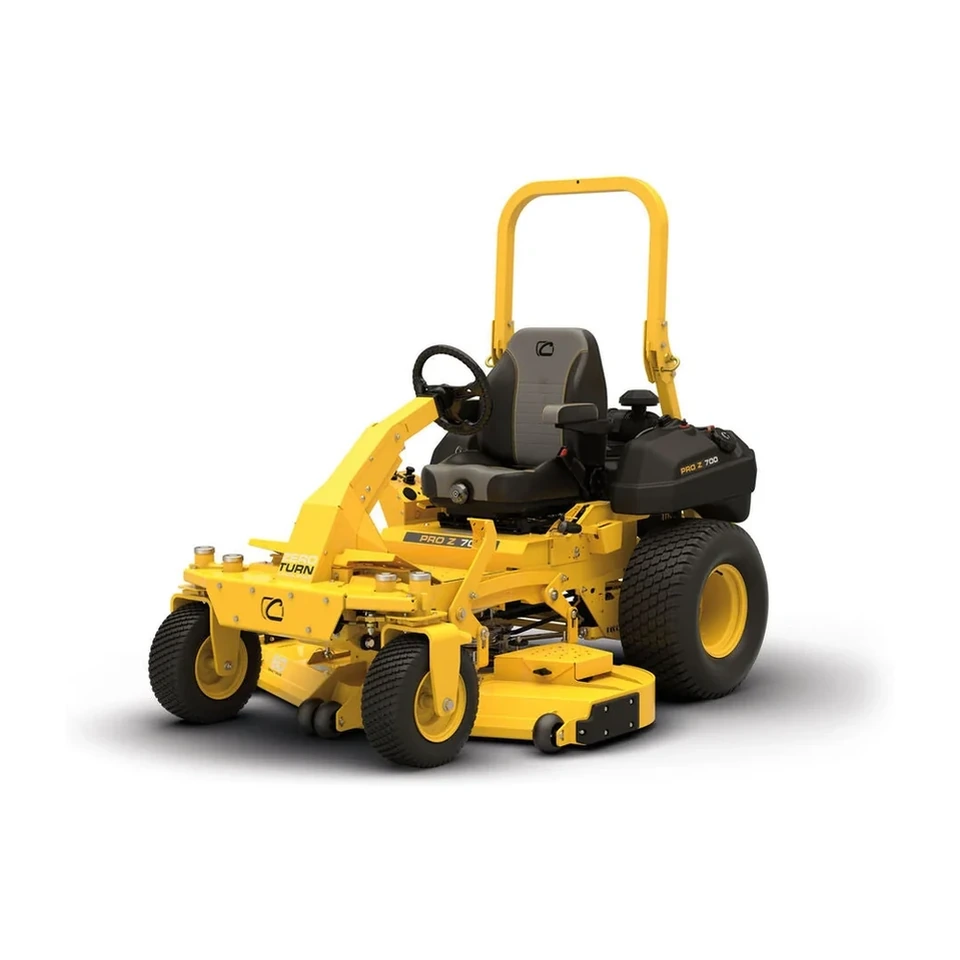 Cub Cadet ProZ760SKW commercial zero-turn mower with lap bar controls, high back seat and 60 in steel deck.