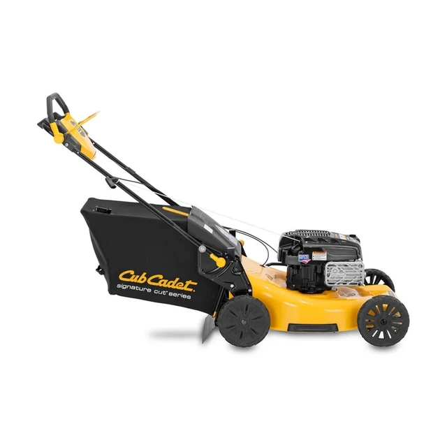 Cub Cadet SC900 self-propelled walk-behind mower with 23 inch cutting deck and Briggs & Stratton engine on grass.